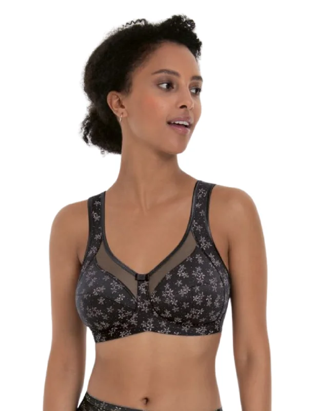 Women's bras with a cooling fabricAnita Clara Art Post Mastectomy Bra Anthracite | Grey Anita Clara Mastectomy Bra | Clara Post Mastectomy Bra Bra