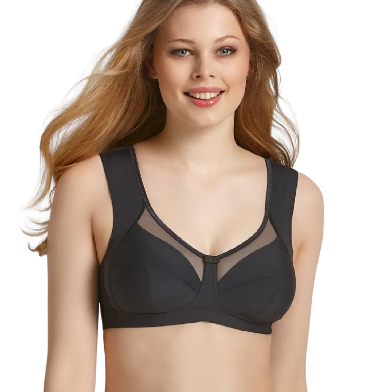 Women's bras using a bamboo fiber liningAnita Comfort Clara Soft Cup Firm Support Bra, Black