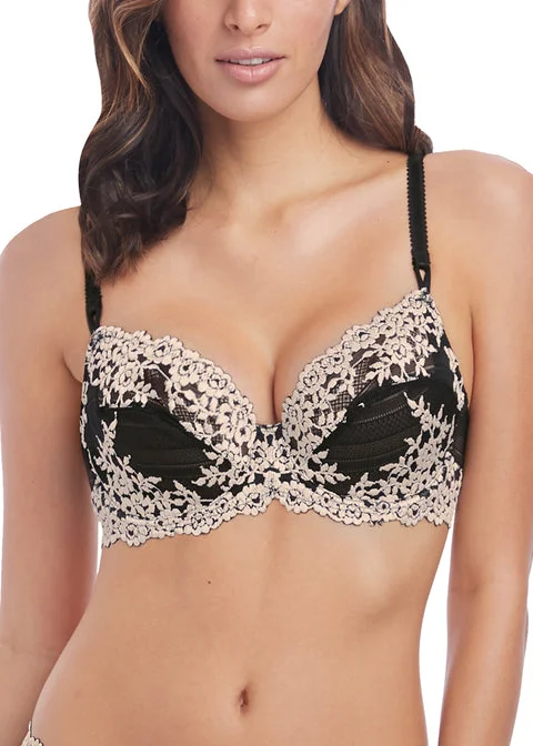 Women's bras with anti - odor technologyWacoal Embrace Lace Underwire Bra in Black | Wacoal Underwire Bras