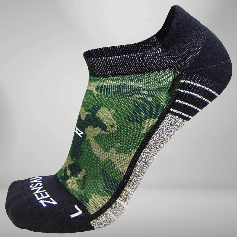 Women's over - the - calf socks with a stripe designCamo Socks (No Show)