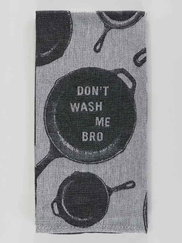 Women's argyle - patterned thigh - high socksDon't Wash Me Bro Dish Towel