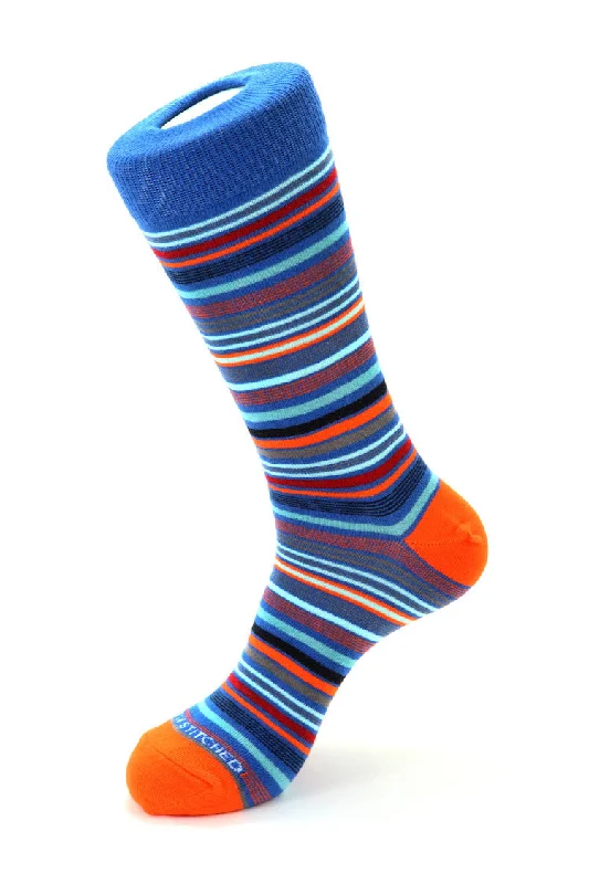 Women's spandex - infused socks for stretchHollow Stripe Sock