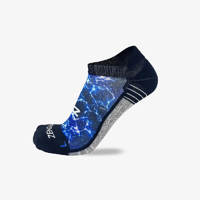 Women's cable - knit ankle socks for a cozy styleLightning Running Socks (No Show)