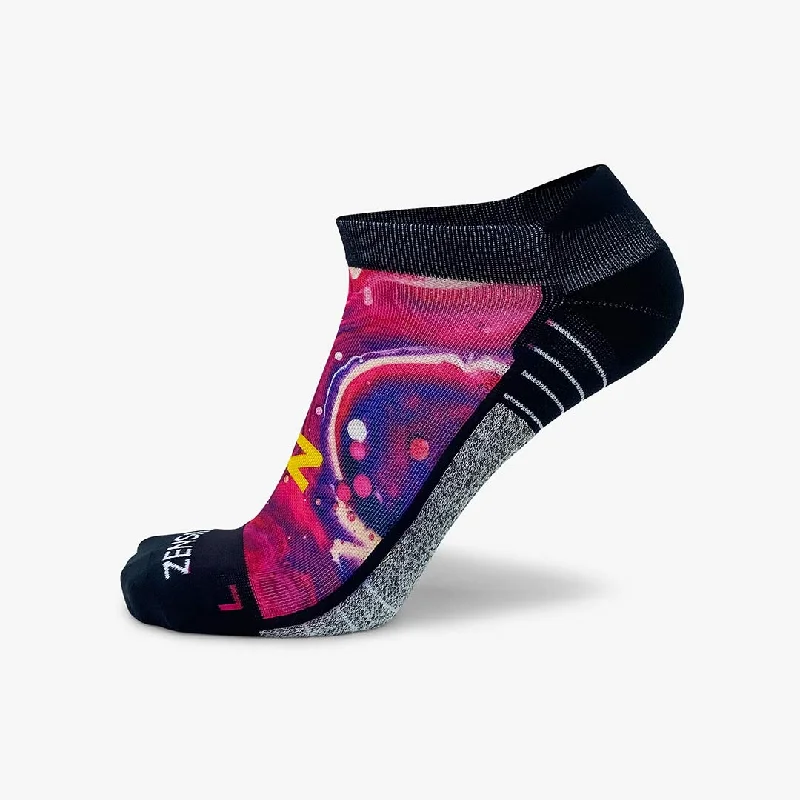 Women's thermal socks for cold weatherLiquid Art Running Socks (No Show)