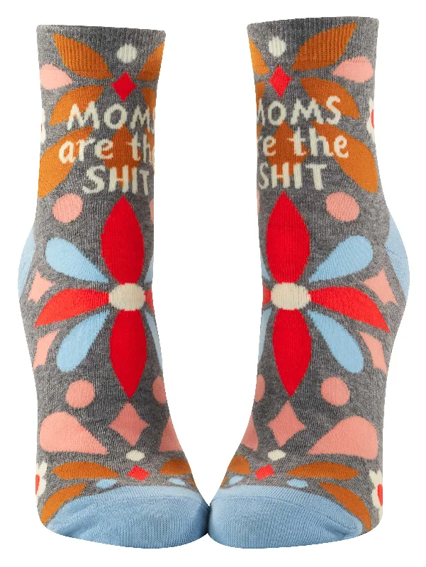 Women's adjustable - fit socks for a customized feelMoms Are The Shit W-Ankle Socks