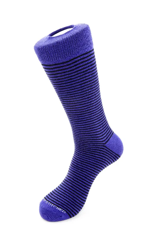 Women's silk - lined socks for a luxurious feelSailor stripe Sock