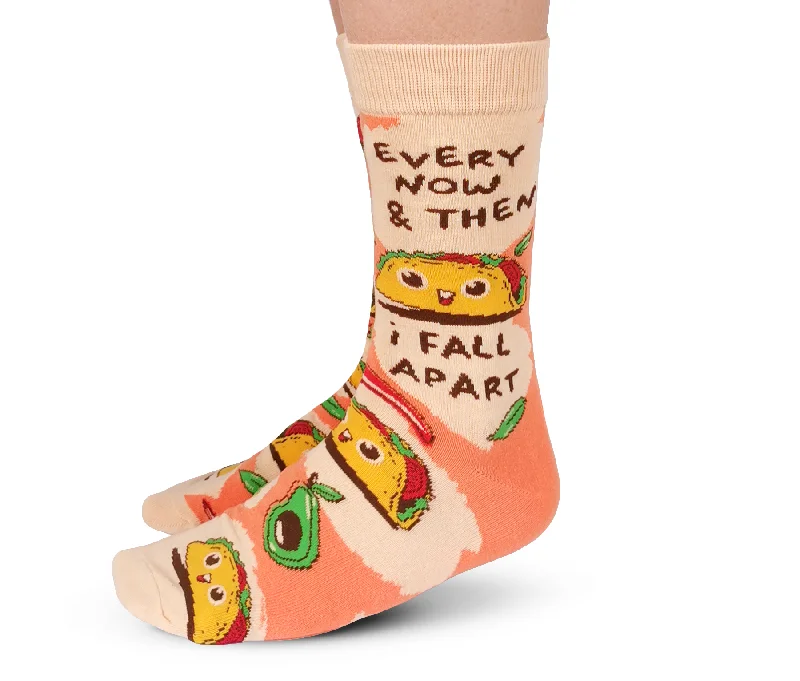 Women's nylon - reinforced socks for durabilityTumbling Taco Socks - For Her